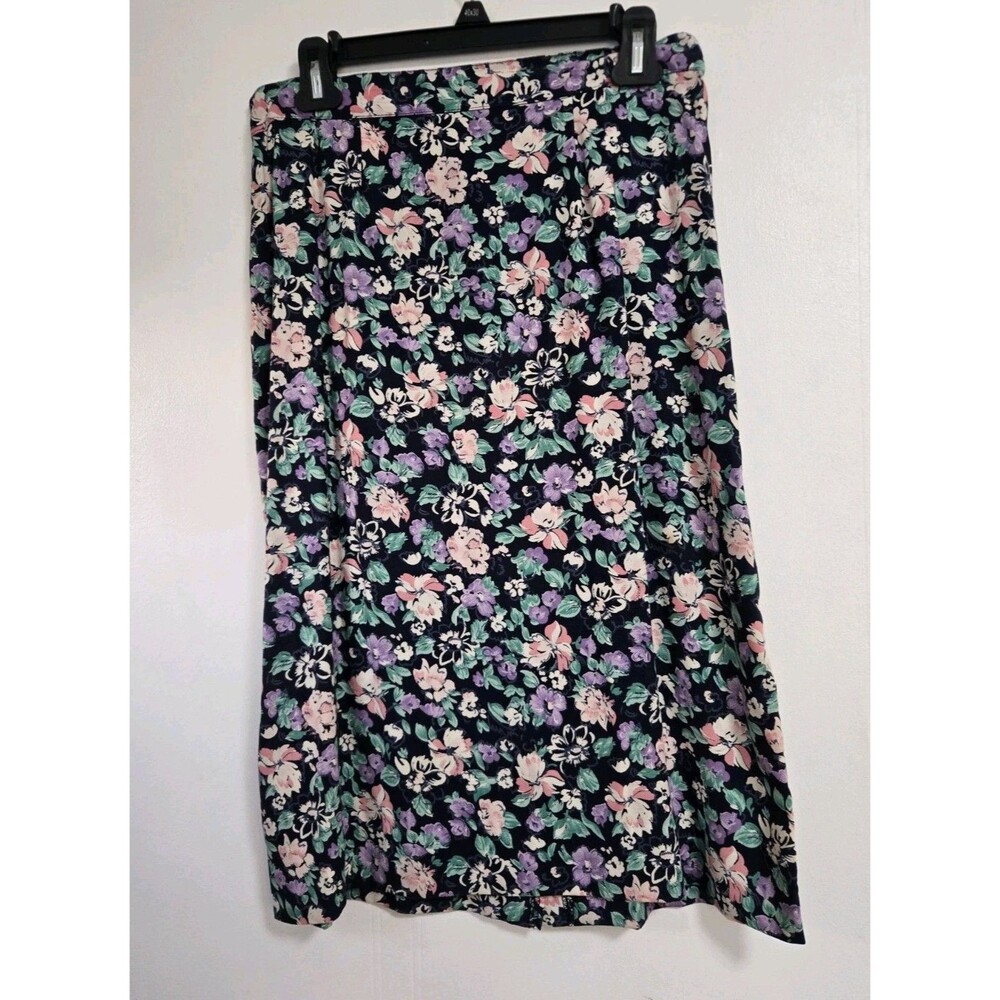 John Richard Skirt Womens 14P Floral Peasant Boho Festival Flower Cottagecore